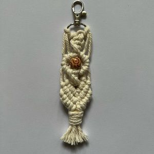 Macrame keychain